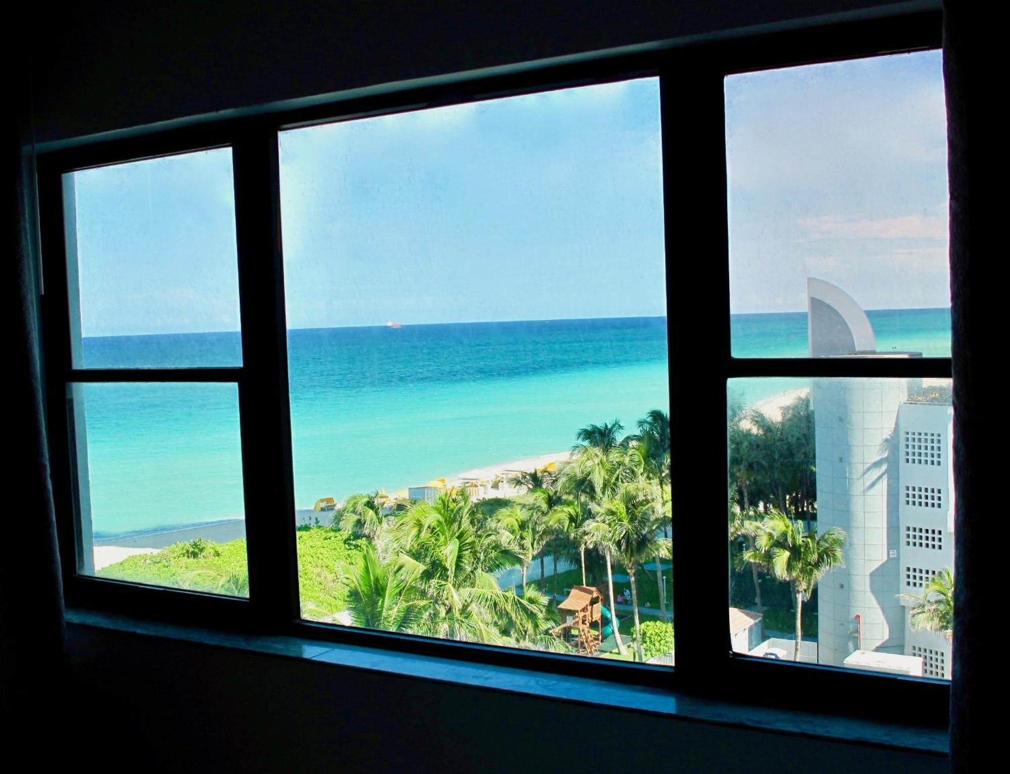 Directly On The Beach With Pool & Ocean View 迈阿密海滩 外观 照片