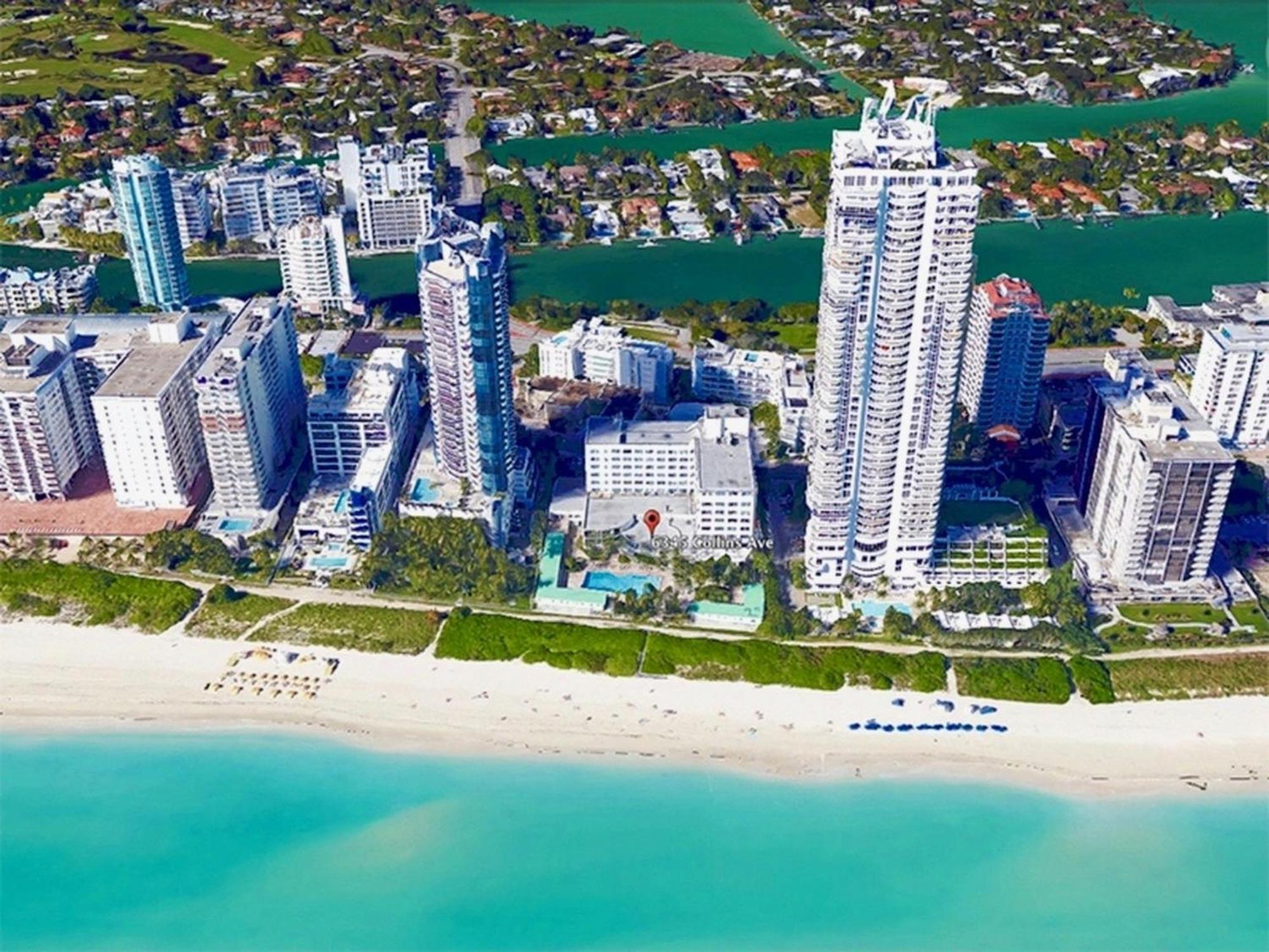 Directly On The Beach With Pool & Ocean View 迈阿密海滩 外观 照片